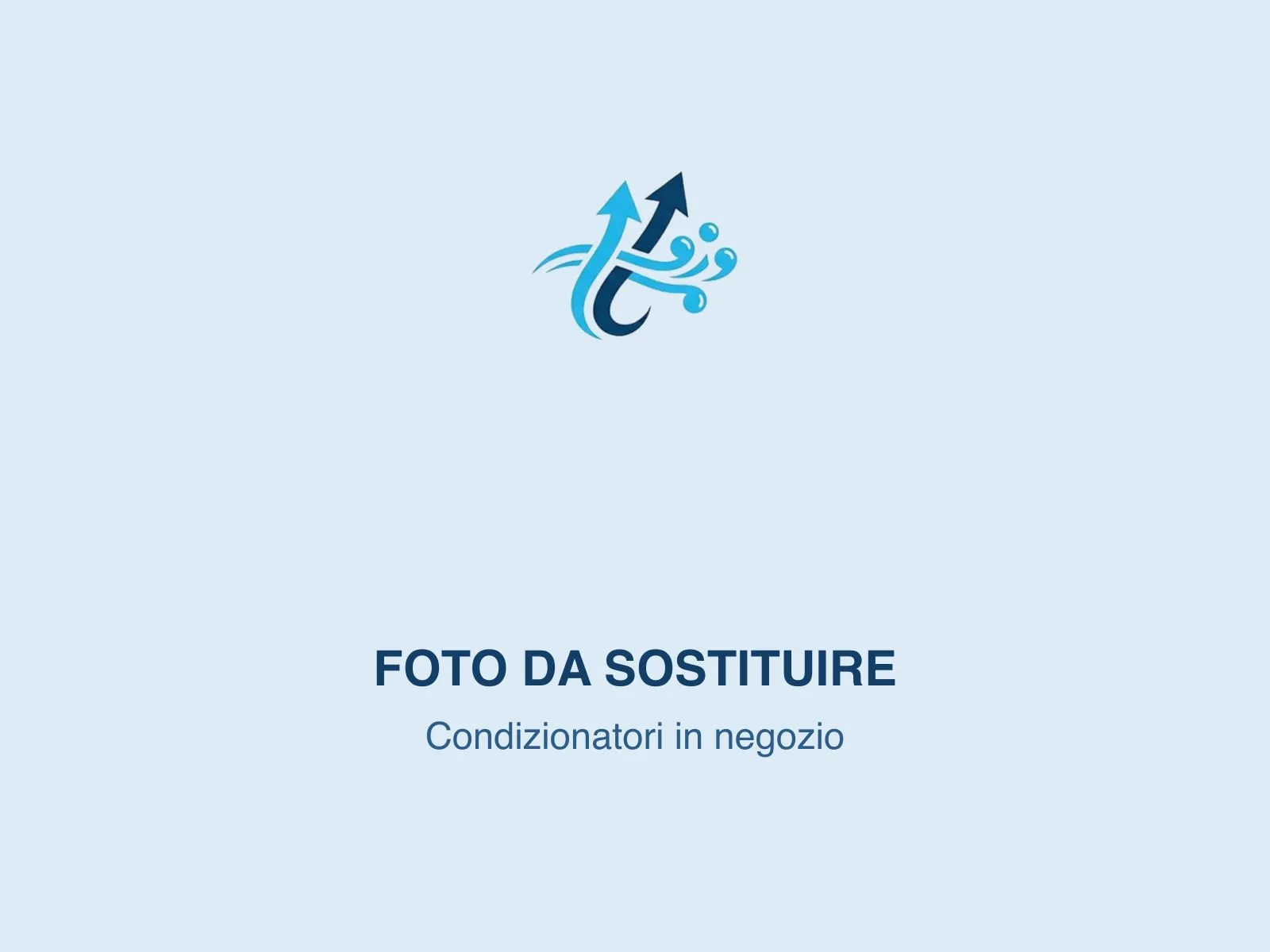 Condizionatori in esposizione nel negozio di Marcon